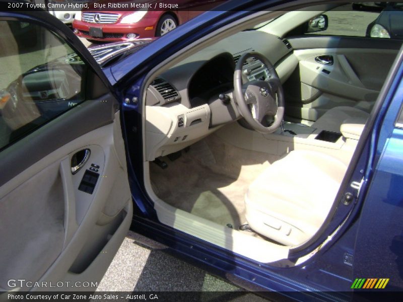 Blue Ribbon Metallic / Bisque 2007 Toyota Camry Hybrid