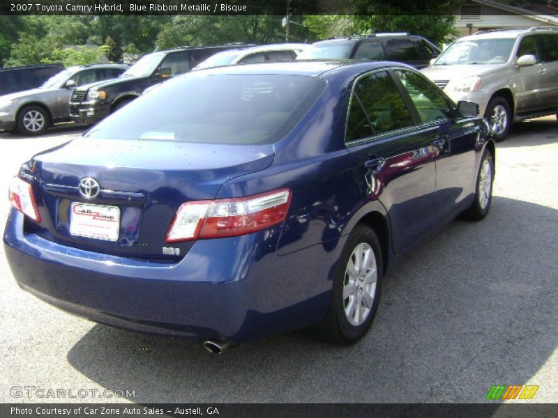 Blue Ribbon Metallic / Bisque 2007 Toyota Camry Hybrid