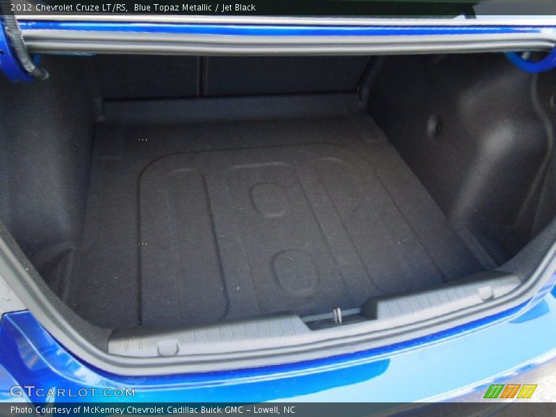 Blue Topaz Metallic / Jet Black 2012 Chevrolet Cruze LT/RS