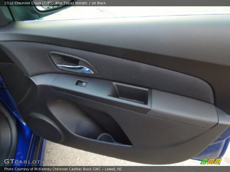 Blue Topaz Metallic / Jet Black 2012 Chevrolet Cruze LT/RS