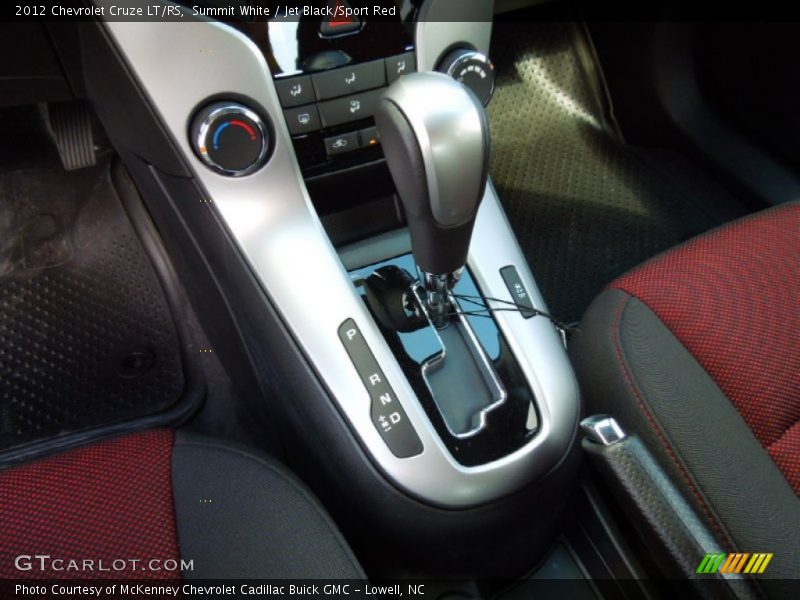  2012 Cruze LT/RS 6 Speed Automatic Shifter