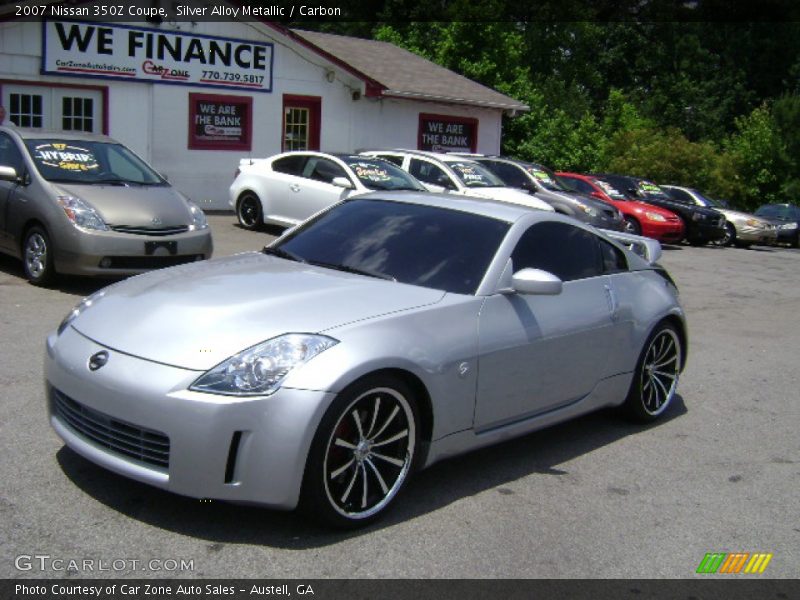 Silver Alloy Metallic / Carbon 2007 Nissan 350Z Coupe