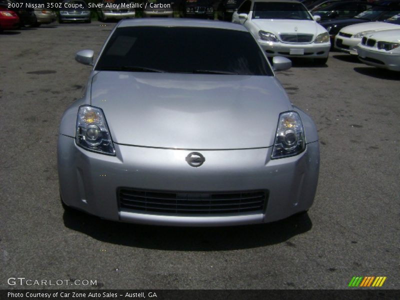 Silver Alloy Metallic / Carbon 2007 Nissan 350Z Coupe