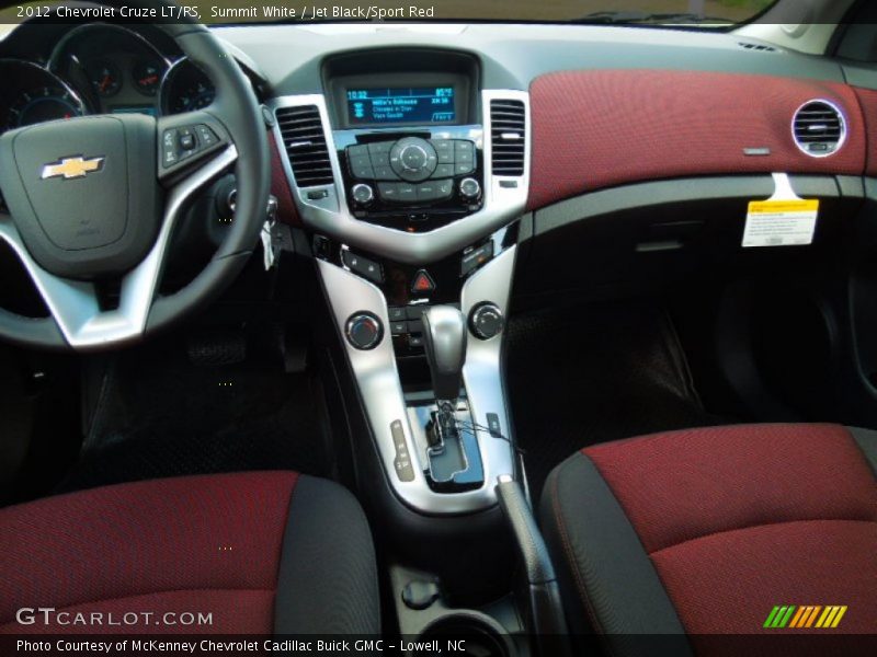 Dashboard of 2012 Cruze LT/RS