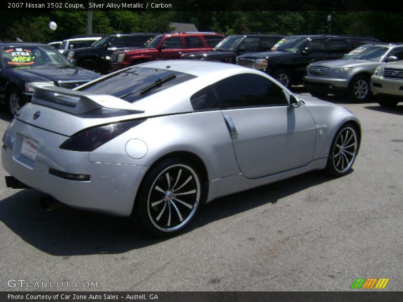 Silver Alloy Metallic / Carbon 2007 Nissan 350Z Coupe