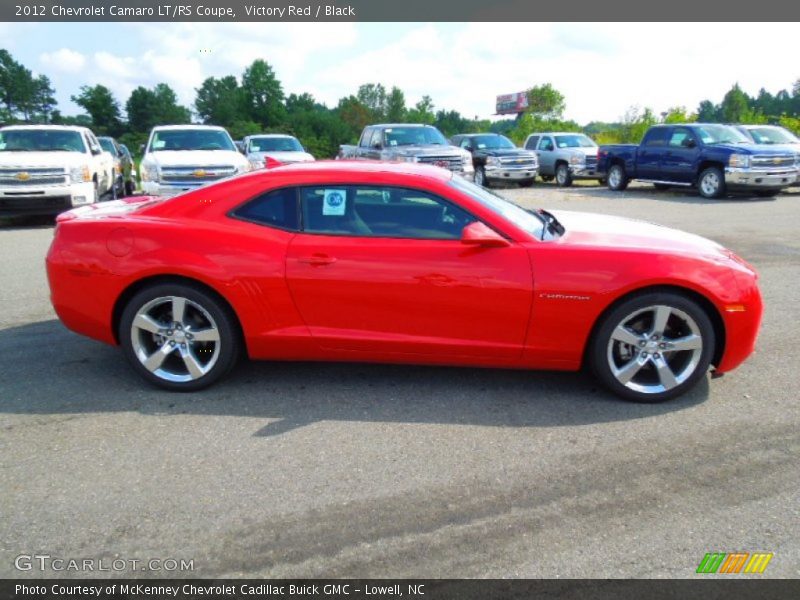Victory Red / Black 2012 Chevrolet Camaro LT/RS Coupe