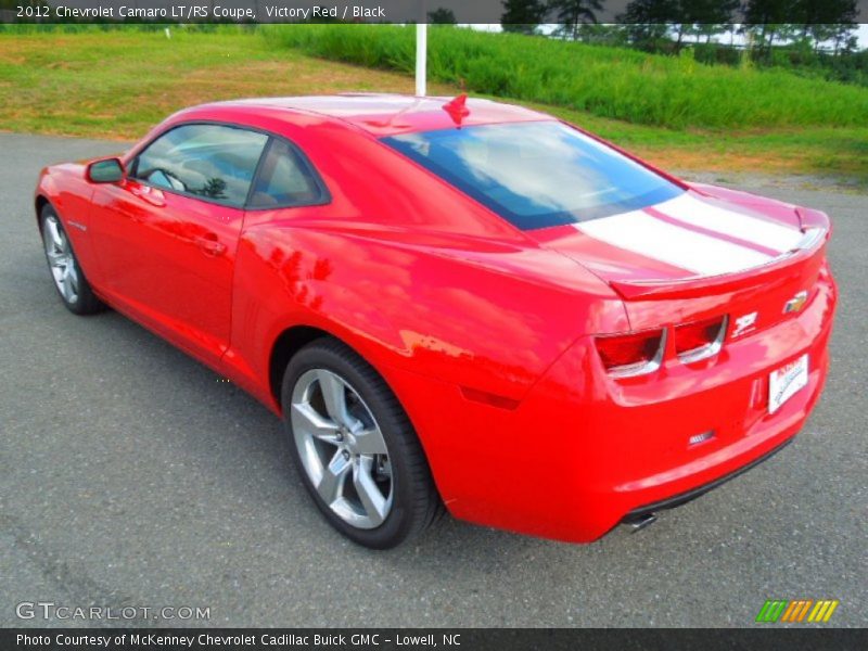 Victory Red / Black 2012 Chevrolet Camaro LT/RS Coupe