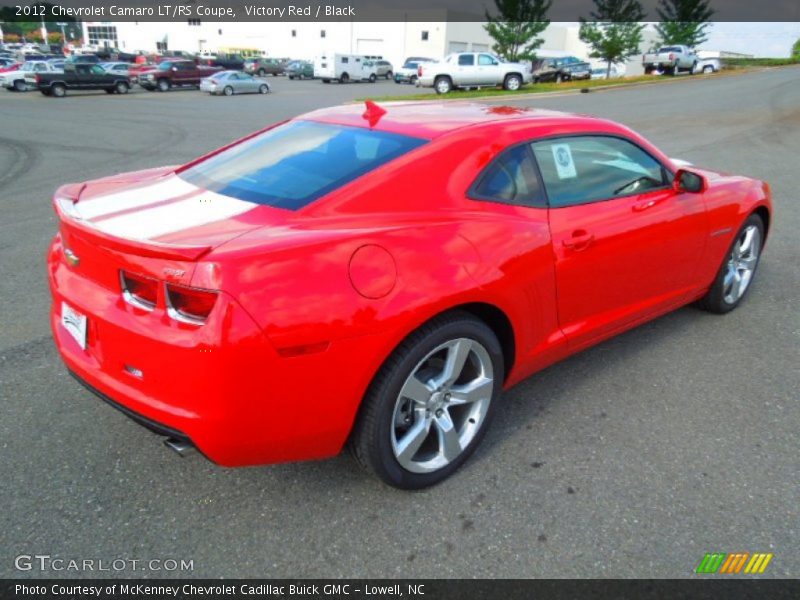 Victory Red / Black 2012 Chevrolet Camaro LT/RS Coupe
