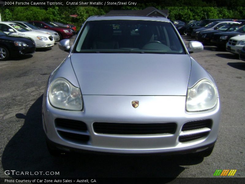 Crystal Silver Metallic / Stone/Steel Grey 2004 Porsche Cayenne Tiptronic