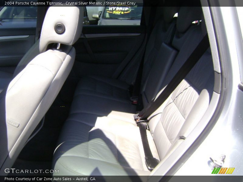 Crystal Silver Metallic / Stone/Steel Grey 2004 Porsche Cayenne Tiptronic