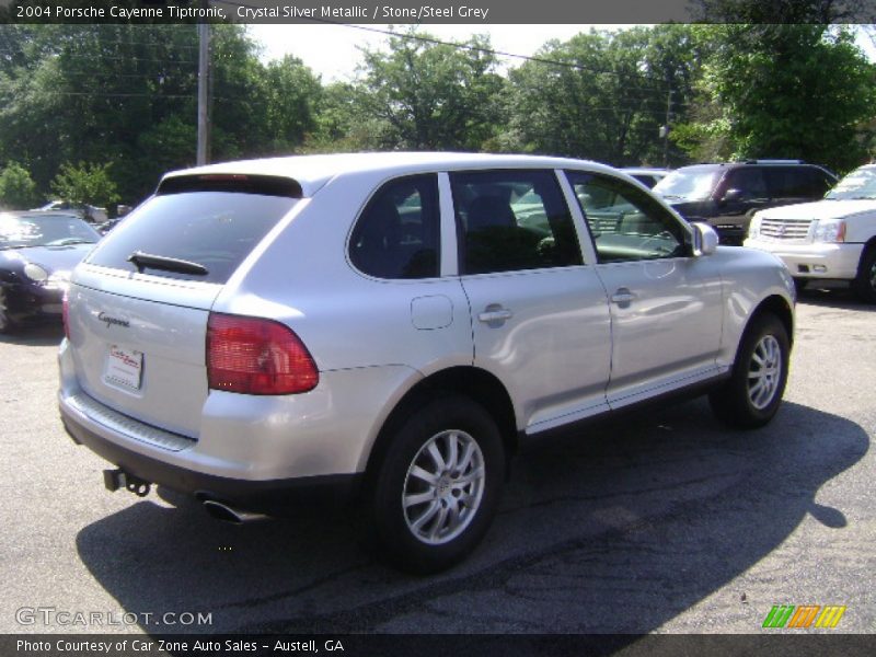 Crystal Silver Metallic / Stone/Steel Grey 2004 Porsche Cayenne Tiptronic
