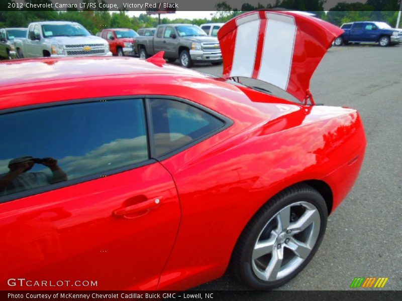 Victory Red / Black 2012 Chevrolet Camaro LT/RS Coupe