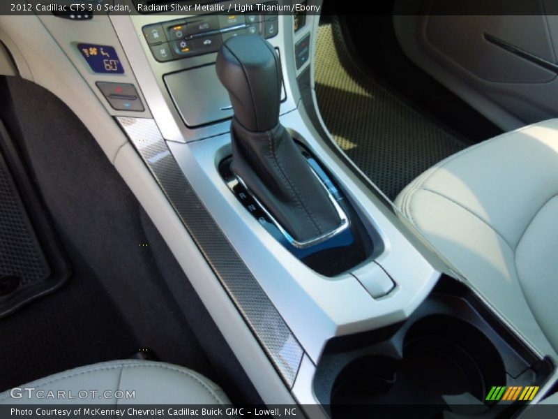 Radiant Silver Metallic / Light Titanium/Ebony 2012 Cadillac CTS 3.0 Sedan