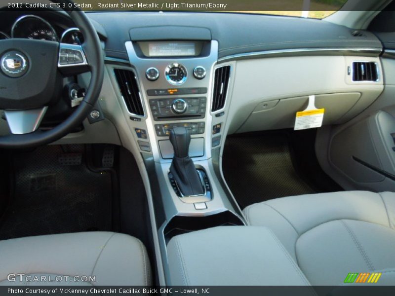 Radiant Silver Metallic / Light Titanium/Ebony 2012 Cadillac CTS 3.0 Sedan