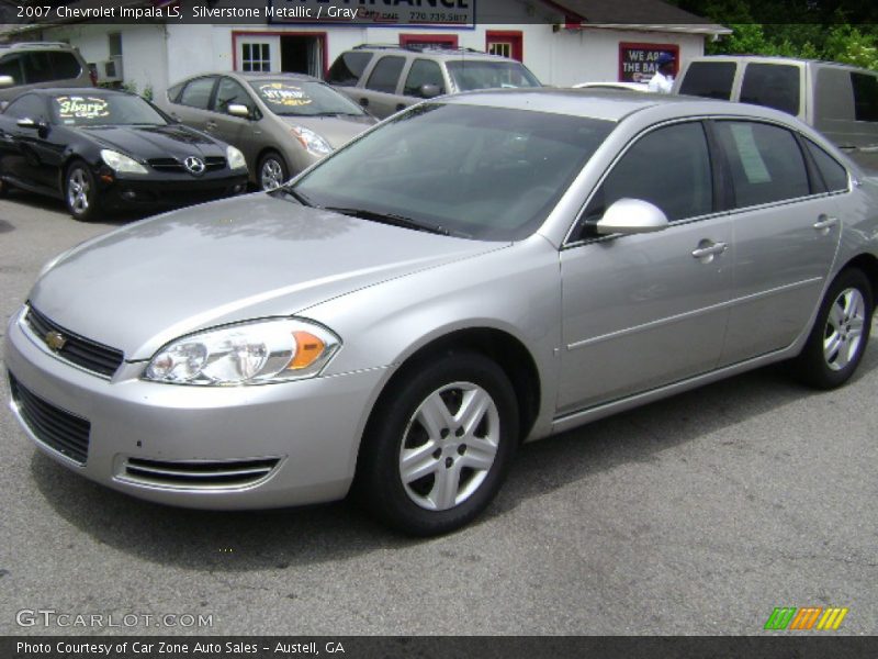 Silverstone Metallic / Gray 2007 Chevrolet Impala LS