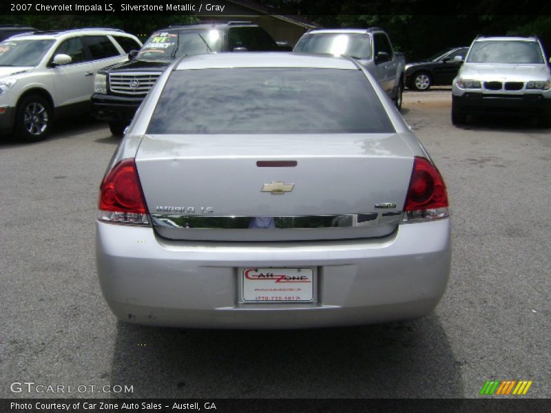 Silverstone Metallic / Gray 2007 Chevrolet Impala LS