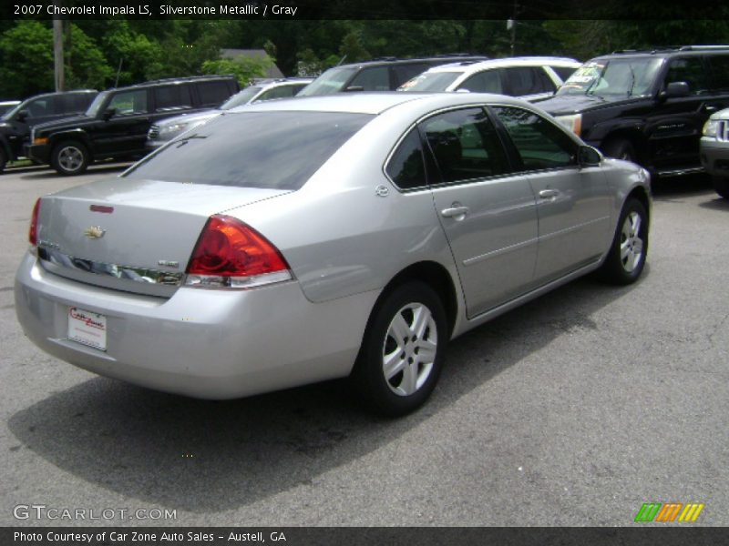 Silverstone Metallic / Gray 2007 Chevrolet Impala LS