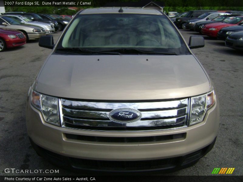 Dune Pearl Metallic / Camel 2007 Ford Edge SE