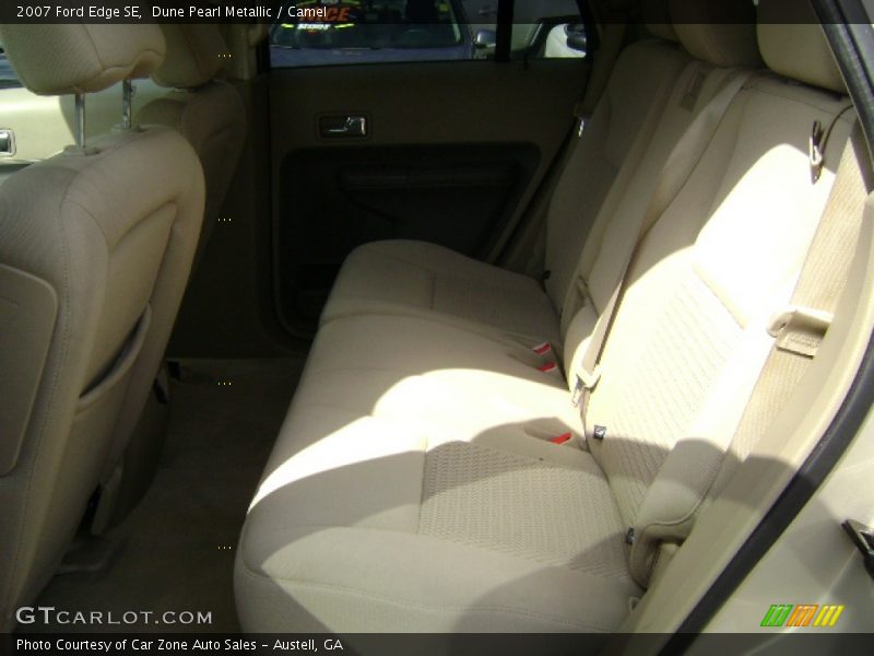 Dune Pearl Metallic / Camel 2007 Ford Edge SE