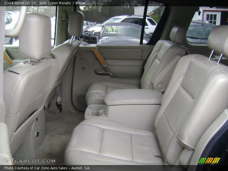 Jade Green Metallic / Willow 2004 Infiniti QX 56