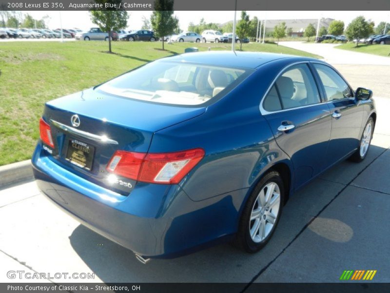 Aquamarine Blue / Cashmere 2008 Lexus ES 350