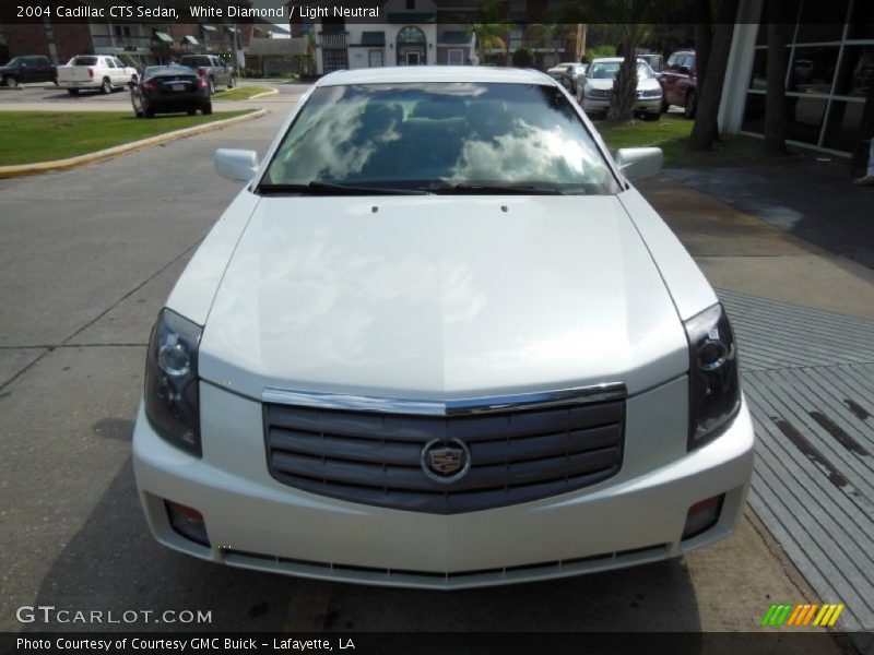 White Diamond / Light Neutral 2004 Cadillac CTS Sedan