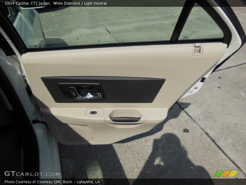 White Diamond / Light Neutral 2004 Cadillac CTS Sedan