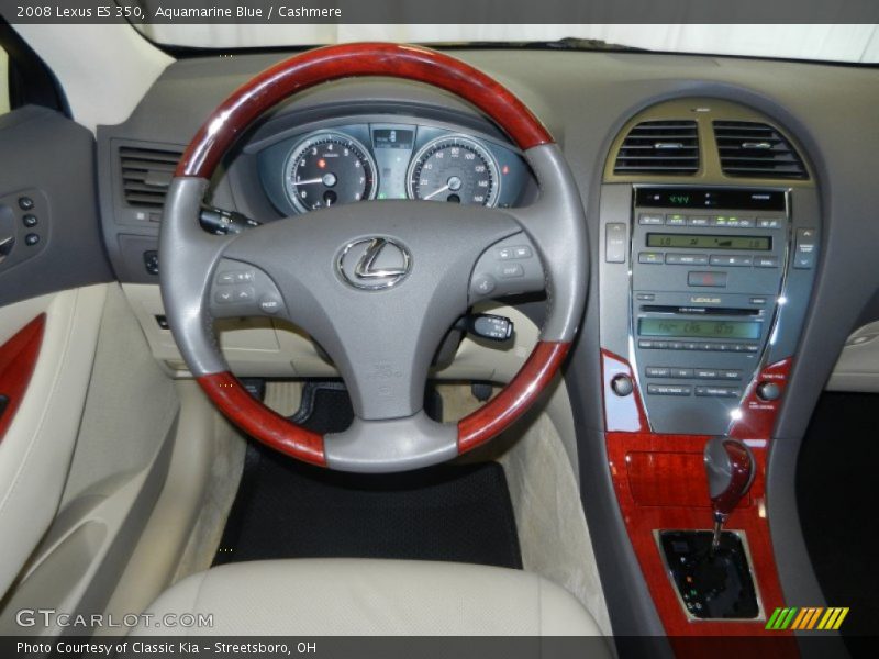 Aquamarine Blue / Cashmere 2008 Lexus ES 350