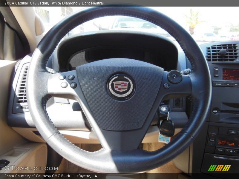 White Diamond / Light Neutral 2004 Cadillac CTS Sedan