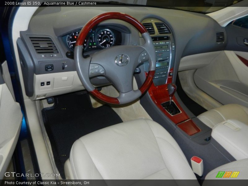 Aquamarine Blue / Cashmere 2008 Lexus ES 350