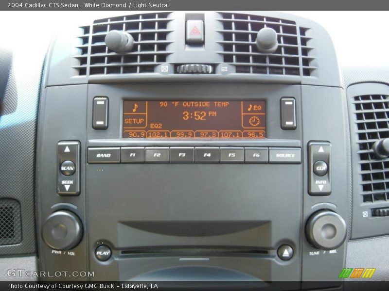 White Diamond / Light Neutral 2004 Cadillac CTS Sedan
