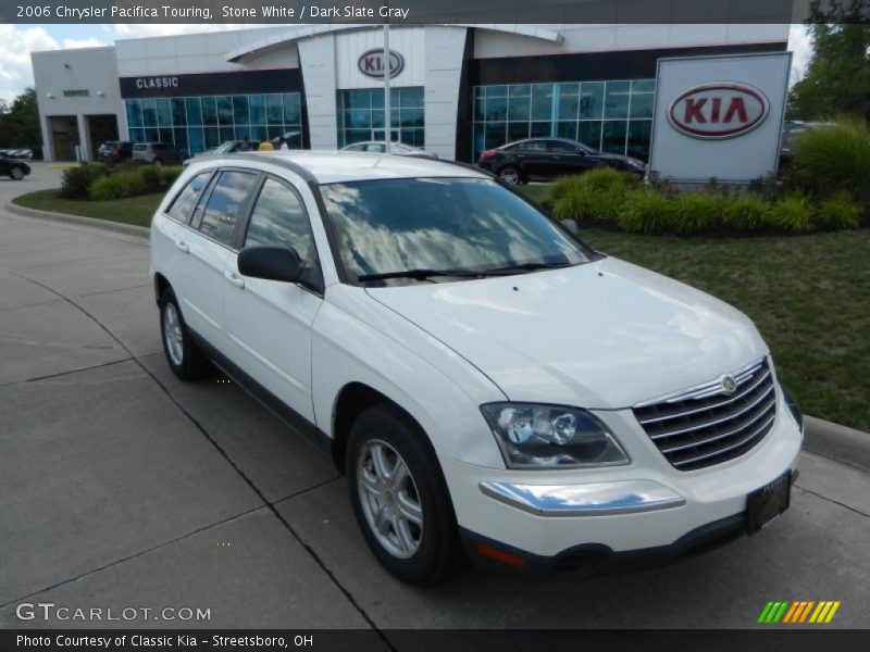 Stone White / Dark Slate Gray 2006 Chrysler Pacifica Touring