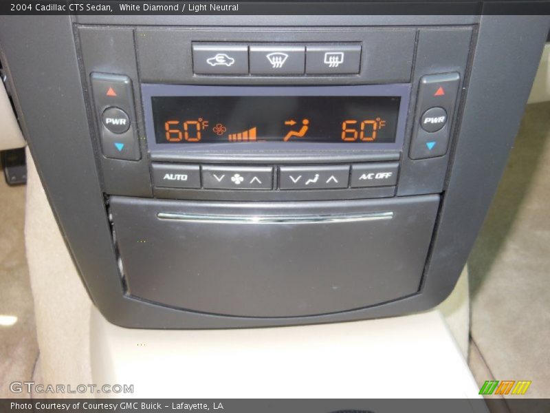 White Diamond / Light Neutral 2004 Cadillac CTS Sedan