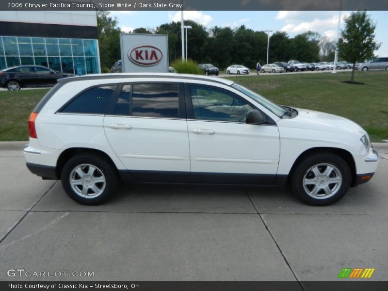 Stone White / Dark Slate Gray 2006 Chrysler Pacifica Touring