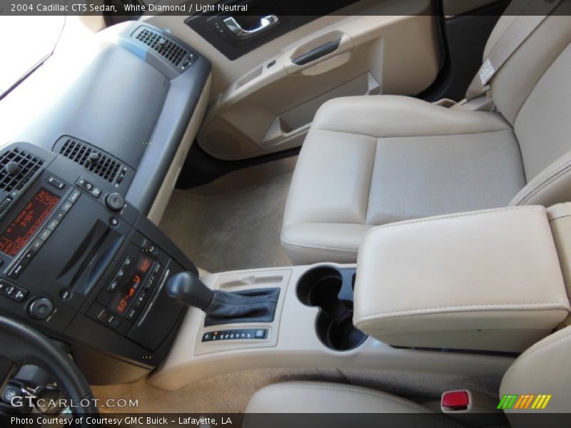 White Diamond / Light Neutral 2004 Cadillac CTS Sedan
