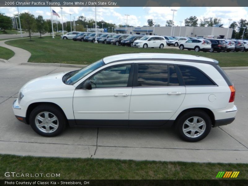 Stone White / Dark Slate Gray 2006 Chrysler Pacifica Touring
