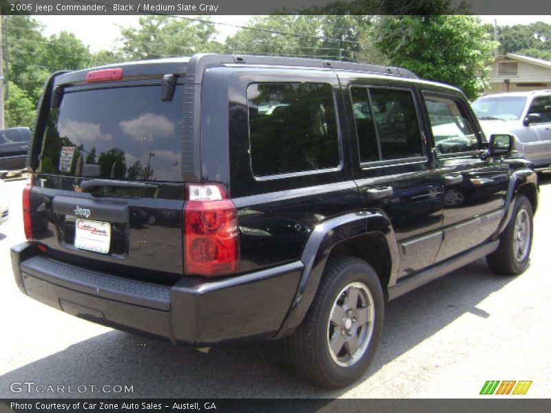 Black / Medium Slate Gray 2006 Jeep Commander