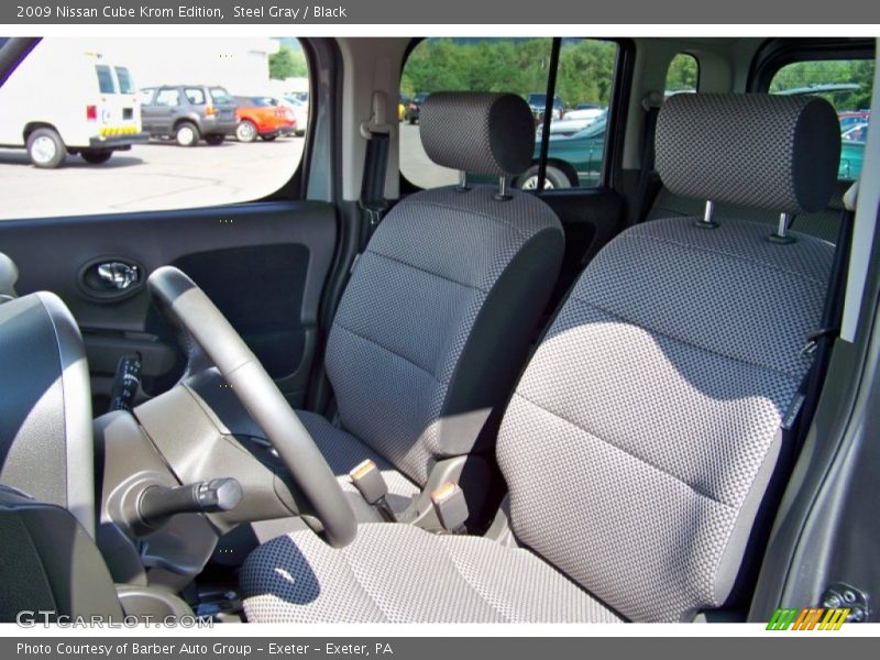 Steel Gray / Black 2009 Nissan Cube Krom Edition