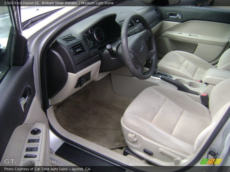 Brilliant Silver Metallic / Medium Light Stone 2009 Ford Fusion SE