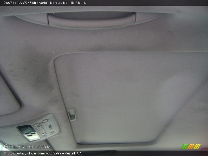 Mercury Metallic / Black 2007 Lexus GS 450h Hybrid