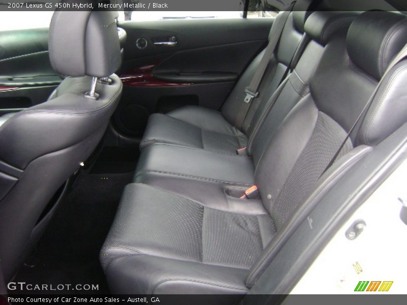 Mercury Metallic / Black 2007 Lexus GS 450h Hybrid