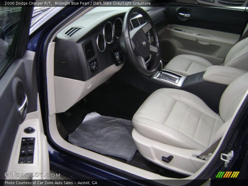 Midnight Blue Pearl / Dark Slate Gray/Light Graystone 2006 Dodge Charger R/T