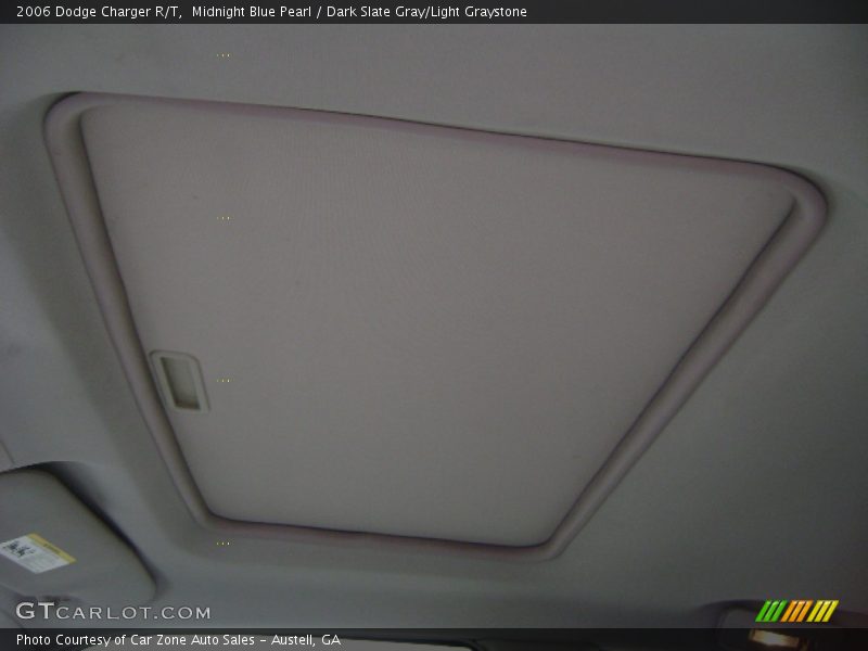 Midnight Blue Pearl / Dark Slate Gray/Light Graystone 2006 Dodge Charger R/T