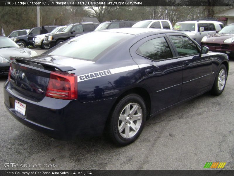 Midnight Blue Pearl / Dark Slate Gray/Light Graystone 2006 Dodge Charger R/T