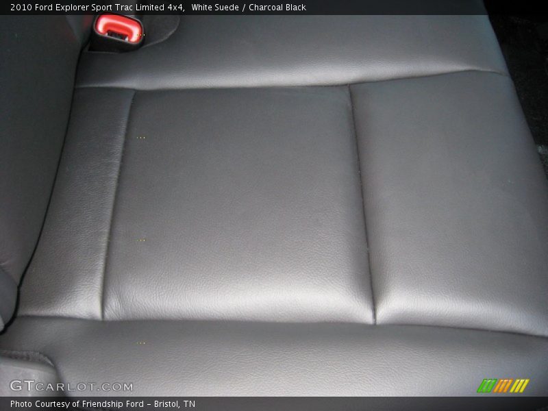 White Suede / Charcoal Black 2010 Ford Explorer Sport Trac Limited 4x4