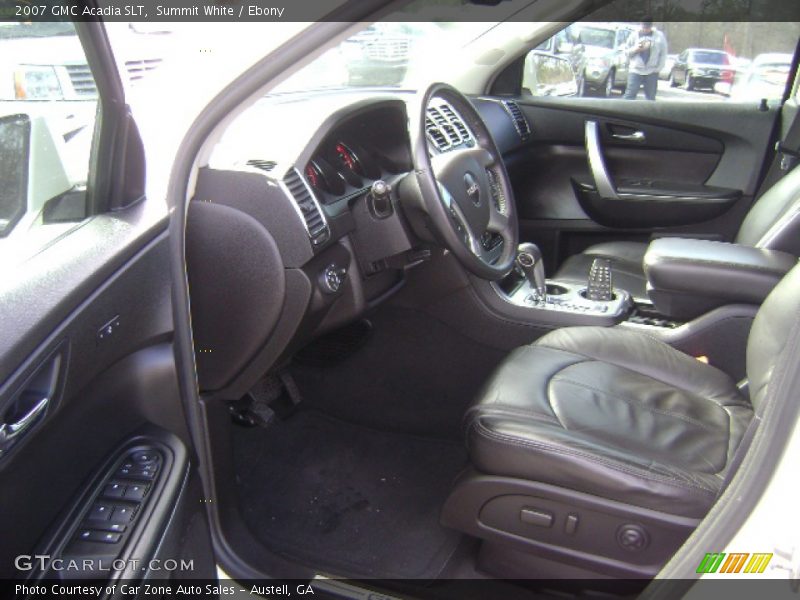 Summit White / Ebony 2007 GMC Acadia SLT