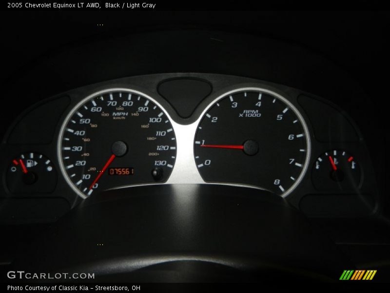 Black / Light Gray 2005 Chevrolet Equinox LT AWD