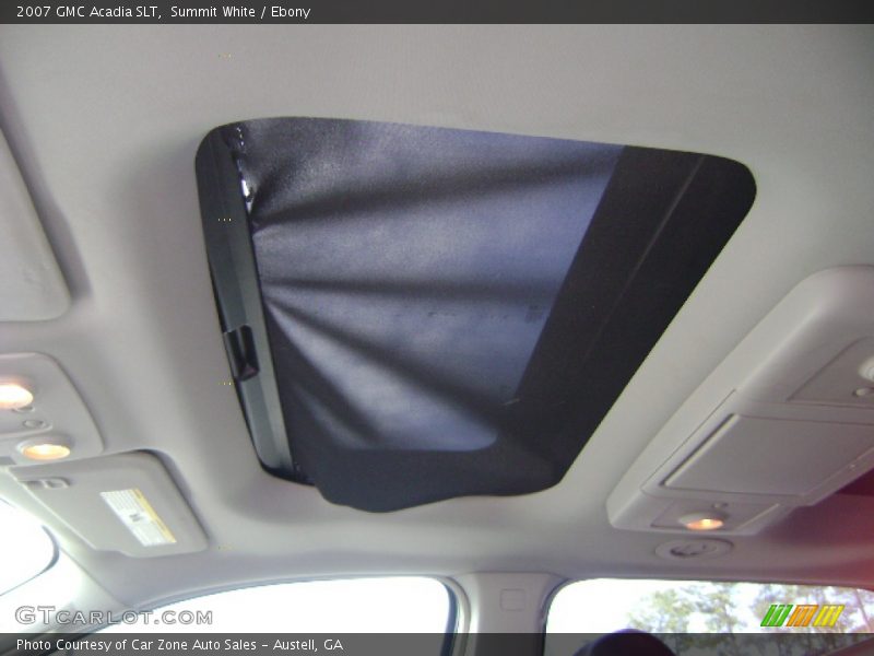 Summit White / Ebony 2007 GMC Acadia SLT