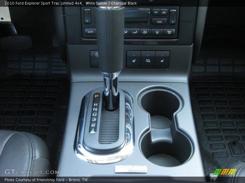 White Suede / Charcoal Black 2010 Ford Explorer Sport Trac Limited 4x4