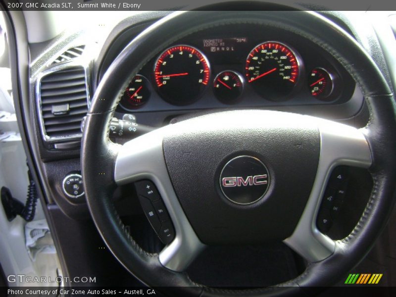 Summit White / Ebony 2007 GMC Acadia SLT
